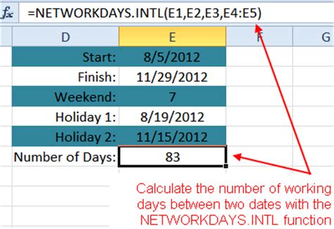 räkna ut antalet dagar mellan två datum excel